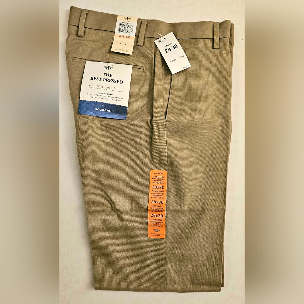Mens Dockers Signature Khaki 28x30